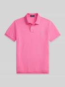 Slim fit poloshirt van puur katoen