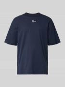 T-shirt met labeldetail