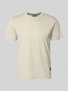 Regular fit T-shirt met logodetail