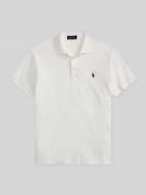 Slim fit poloshirt van puur katoen