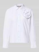 Overhemdblouse met knoopsluiting