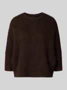 Gebreide pullover met wol, model 'TUMELDA'