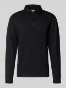 Regular fit poloshirt van viscosemix, model 'EMANUEL'