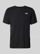 Regular fit T-shirt met logostitching