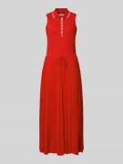 Getailleerde vrijetijdsjurk van katoenmix