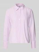 Regular fit overhemdblouse van pure viscose, model 'BERIT'