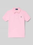 Regular fit poloshirt van puur katoen