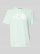 Regular fit T-shirt met logoprint, model 'Evolution'