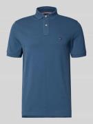 Regular fit poloshirt van katoenmix