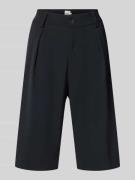 Loose fit bermuda's met knoopsluiting, model 'MILLA'