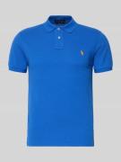 Slim fit poloshirt van puur katoen