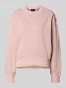 Relaxed fit sweatshirt met ronde hals