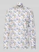 Slim fit zakelijk overhemd van katoenmix