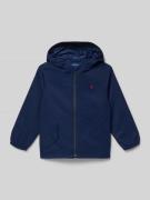 Regular fit blouson met capuchon