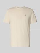 T-shirt met labelmotief