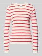 Gebreide pullover met ronde hals, model 'DALO'