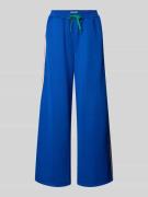 Sweatpants met wijde pijpen en elastische band, model 'Liam'