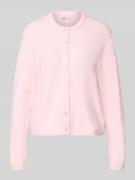 Regular fit gebreid jack met enkele knoopsluiting, model 'SIMONI'