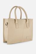Zebra Sanne Shopper beige Imitatieleer