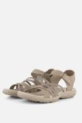 Skechers Reggae Slim Sandalen beige Textiel