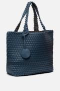 Ilse Jacobsen Reversible Bag08 blauw Imitatieleer