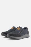 Rieker Instappers blauw Suede