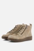 Feyn Veterboots taupe Suede