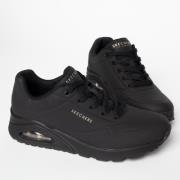 Skechers Uno Stand On Air Sneakers zwart Textiel