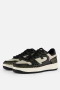 Cruyff Campo Low Lux Snake Sneakers zwart