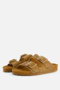 Colors of California Sandalen cognac Suede