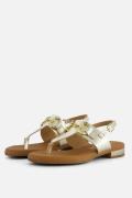 Oh my Sandals Sandalen goud Leer