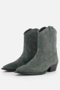 Ann Rocks Cowboylaarzen blauw Suede