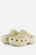 Crocs Classic Platform Clog W Slippers beige