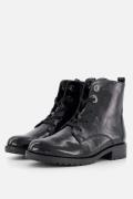 Gabor Veterboots zwart Lak leer