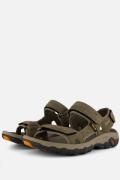 Teva Hudson Sandalen groen Suede