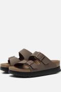 Papillio Birkenstock Arizona Slippers bruin