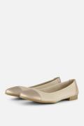 Tamaris Ballerina's beige Leer