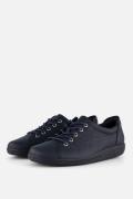 Ecco Soft 2.0 W Sneakers blauw Leer