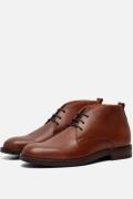 Van Lier Boston Veterschoenen cognac Leer