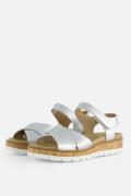 Feyn Mia 01 Sandalen zilver Leer