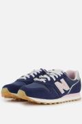 New Balance Sneakers blauw Suede