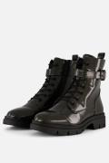 Tamaris Veterboots groen Lak