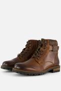 Outfielder Veterboots bruin Leer