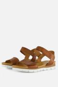 Aqa Sandalen cognac Leer