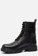 Muyters Veterboots zwart Leer 32608