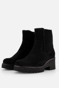 Gabor Chelsea boots zwart Suede