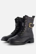 Tamaris Veterboots zwart Leer