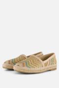 Tamaris Espadrilles beige Textiel