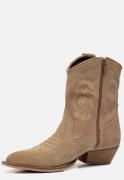 Ann Rocks Cowboylaarzen Beige Leer