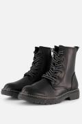 Marco Tozzi Veterboots zwart Synthetisch